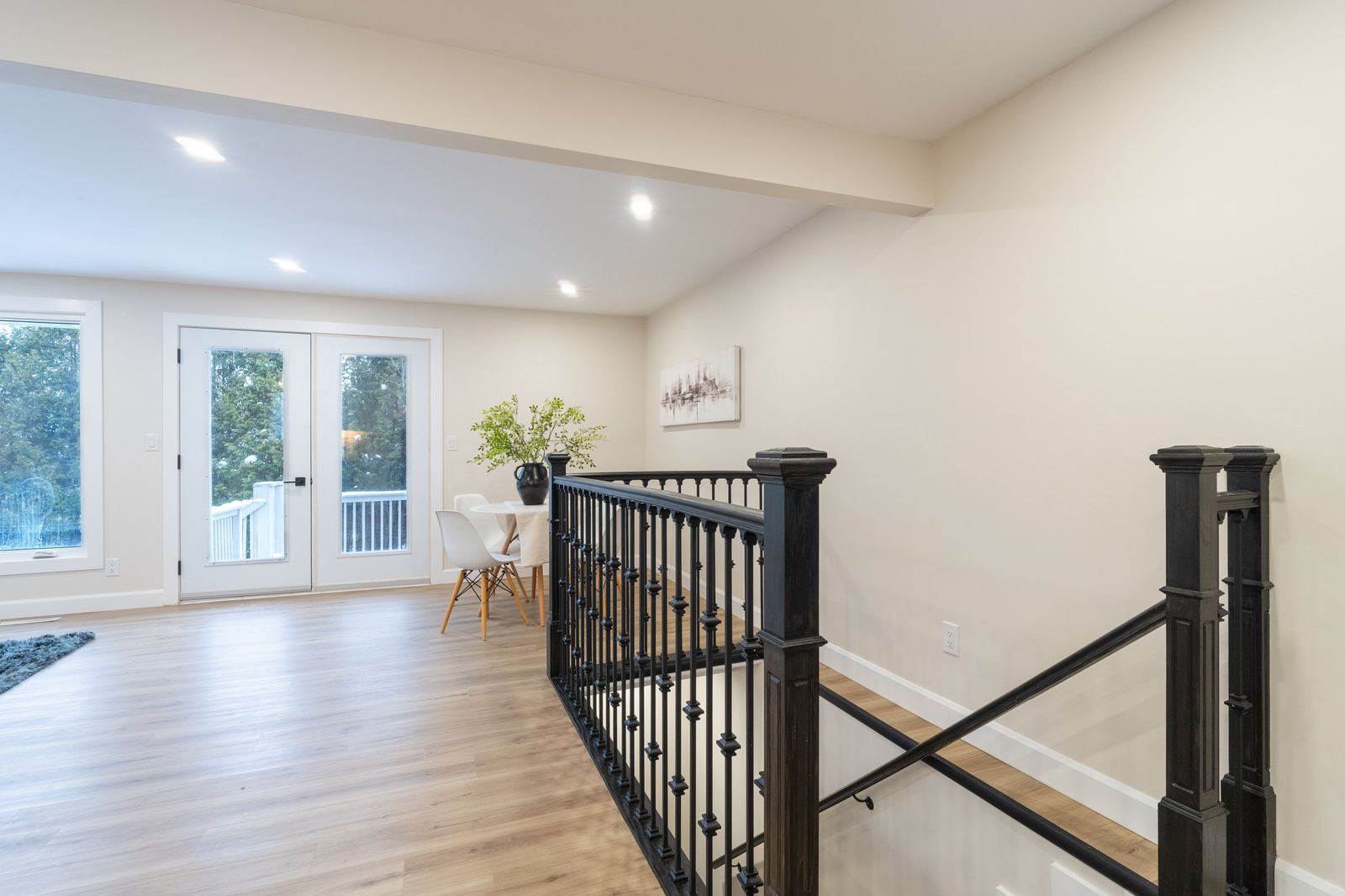 Hallway and staircase