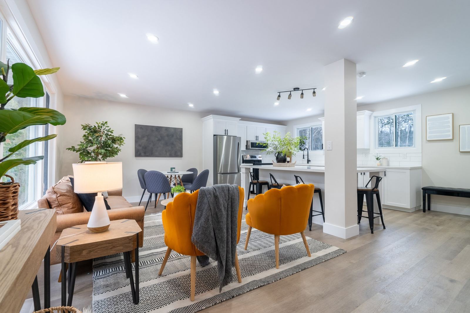 Complete home renovation by Steadfast Construction